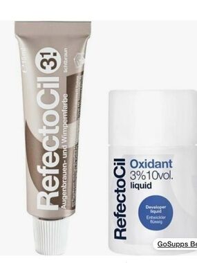 NWT RefectoCil Professional Brow Tint Kit - Natural Brown #3